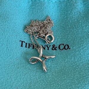 Tiffany & Co. Elsa Peretti Infinity Cross Small Sterling Silver